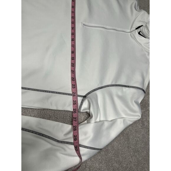 Nike Golf Therma Fit Quarter Zip Pullover Sweatshirt Mens XL White - Picture 6 of 9